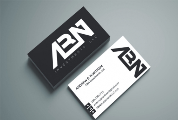 create PROFESSIONAL business card design