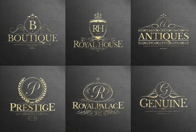 design Heraldic Luxury Brand logo