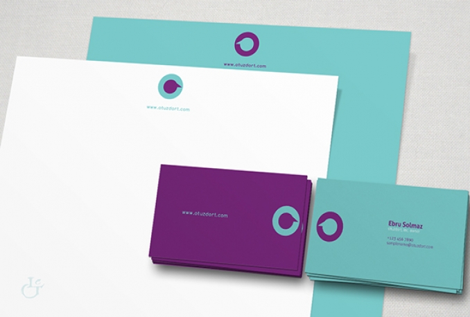 design BUSINESS card and corporate stationery