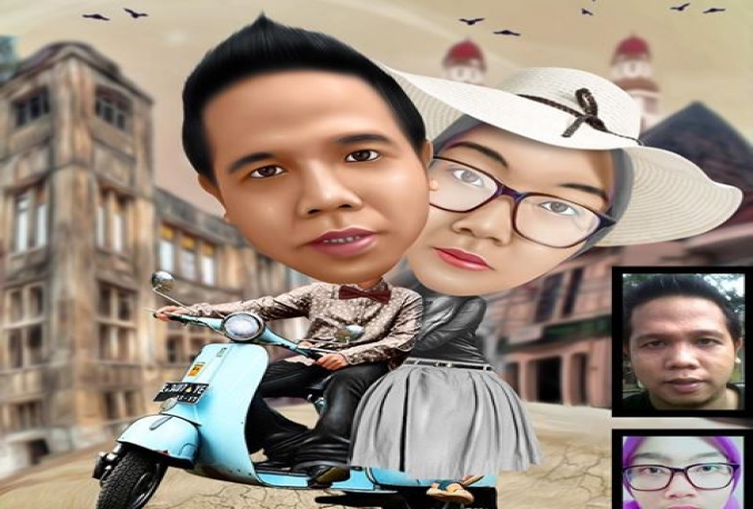 make Digital Caricature From Your Photo