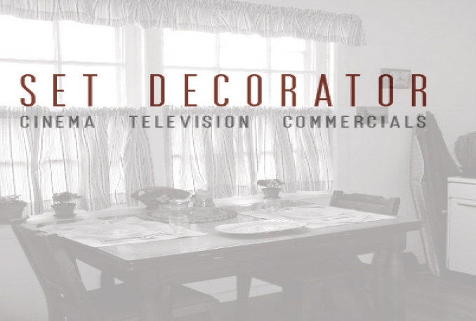 provide you an opportunity to work as Set Decorator