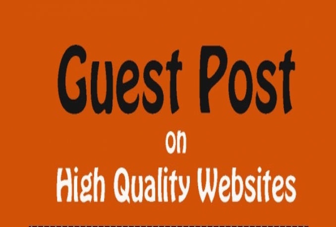 give you High Quality PBN Guest Post