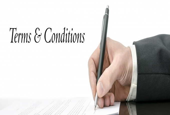 terms and Conditions, Privacy Policy, Trust, Contracts, Briefs, Motions