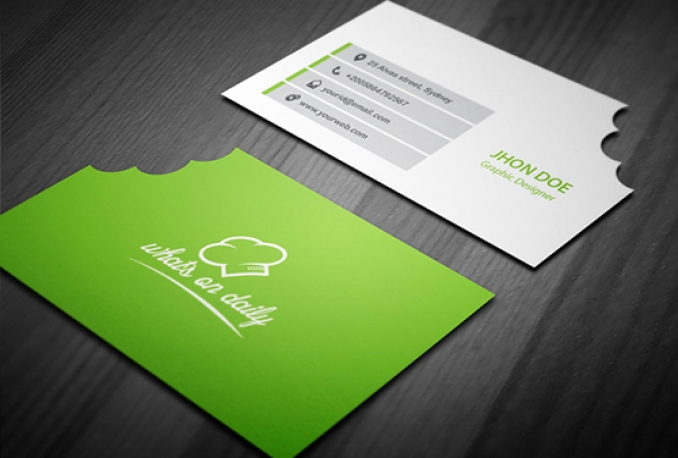 design a stunning business card