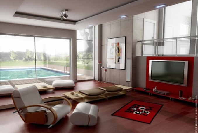 make 3D interior from your floorplan