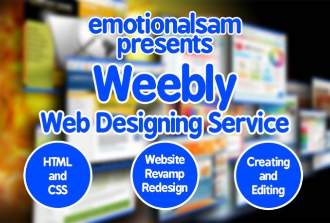 design, Revamp or Edit your Weebly Website In 24 Hours
