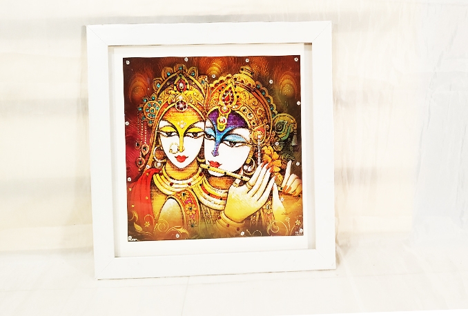 give this lord krishna painting frame on rent