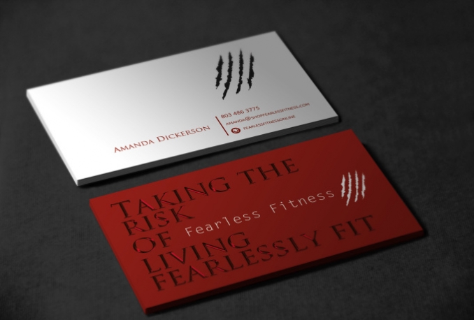 do stylish business card design and logo