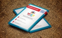 create 4 different BUSINESS card design