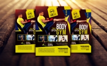 design Fitness, Gym or Health Flyers