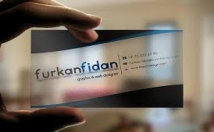 design stylish Transparent Plastic business card