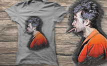 design 2 pictures of you on a tshirt in Artistic way