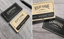 design PROFESSIONAL Retro, Vintage Business Card
