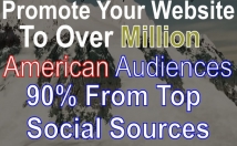 promote Your Website or Anything to Million Usa Fans And Followers