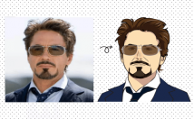 draw a cute cartoon from your photo