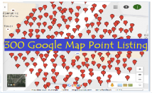 do 300 point local google map listing aaa SEO