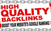 get your website atleast 125 Google Friendly SEO Backlinks