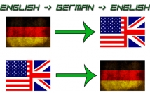 translate English and German