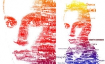 create your Typographic Portrait like Grammys Posters just