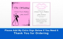 design CREATIVE double sided invitation 