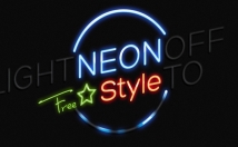 replicate your LOGO as a neon sign