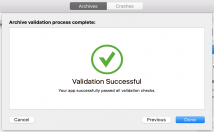 upload your App on AppStore