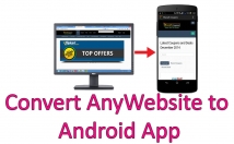 convert you website into android app