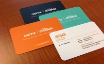design OUTSTANDING 2 side business card