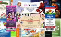 design Birthday Card or any other Invitation Card