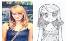 draw you in my anime manga style