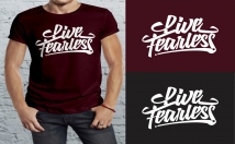 do TEESPRING and typography
