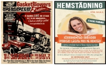 design attractive retro flyer and poster