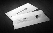 design a professional minimal business card