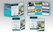 do design professional Trifold brochure