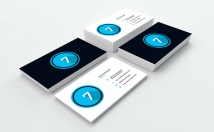 design OUTSTANDING 2 side business card