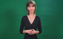 perform your script in front of a green screen