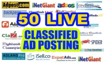 post your Ads on 50 top rated classified website