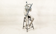 give this man playing saxophone showpiece on rent
