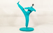 give this karate man on rent