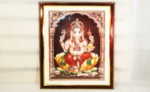 give this lord ganesh wall frame on rent