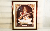 give this goddess saraswati wall frame on rent