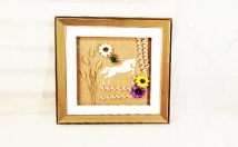give this synthetic wood frame on rent