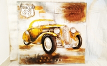 give this 3D car wall frame on rent 