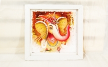 give this modern ganesh painting on rent
