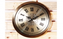 give this  metal wall clock on rent