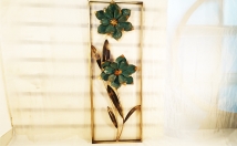 give this iron wall decorative flower frame on rent