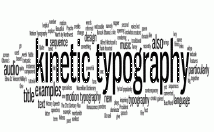 create a professional kinetic typography video