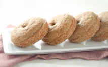 teach you how to make baked apple cinnamon doughnuts