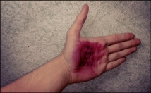 replicate your logo on my palm