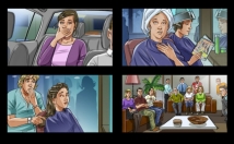 draw Full Color Storyboard for Commercials or Films